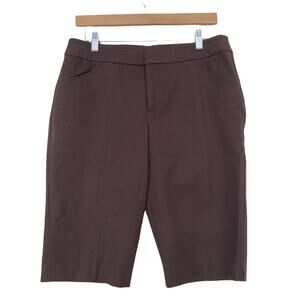 Peace of Cloth Brown Bermuda Shorts Sz 10